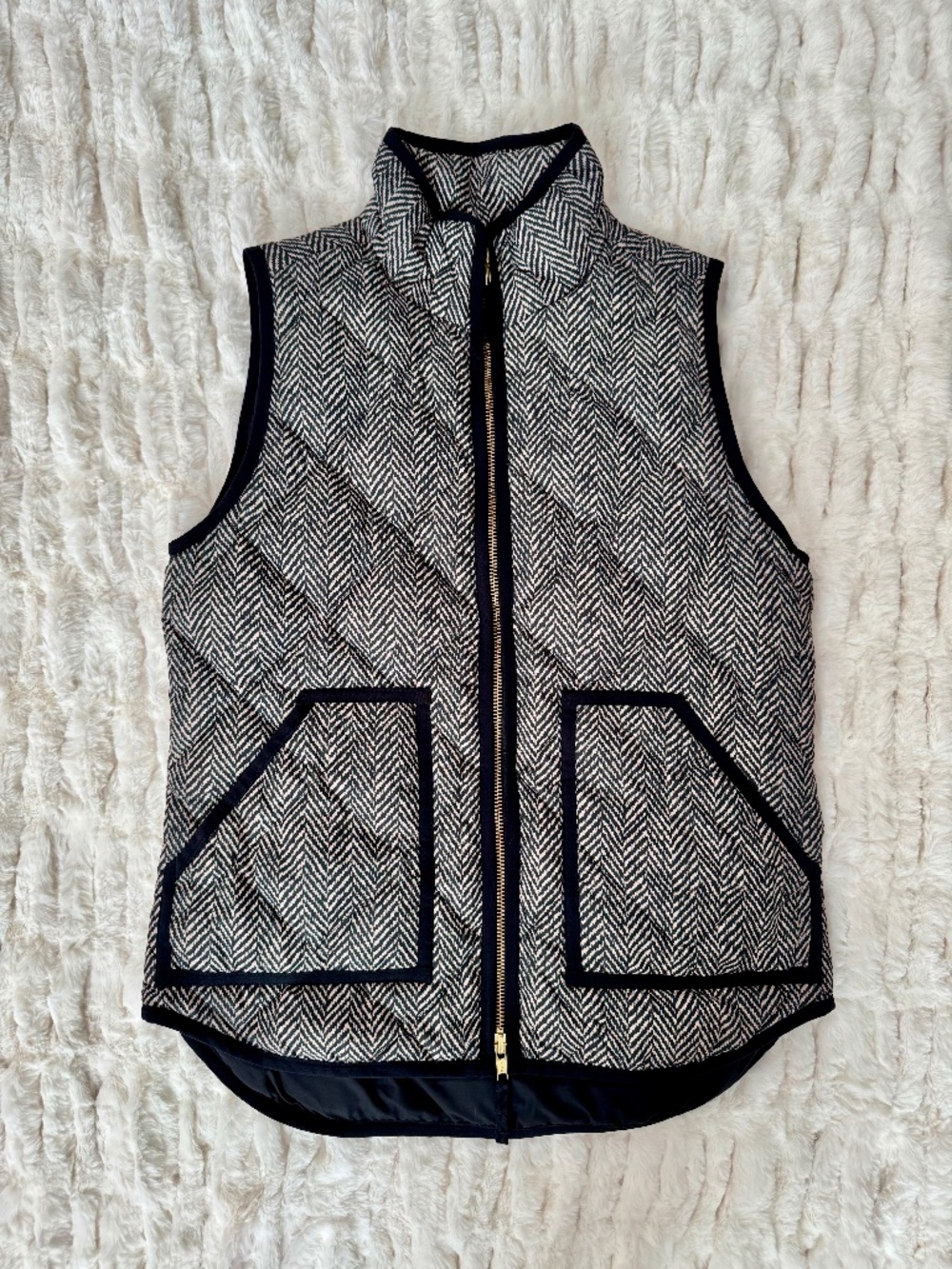 J.Crew Factory Printed Vest
